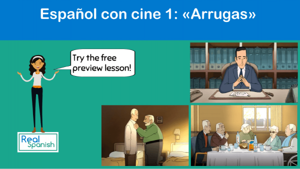 Español con cine 1: «Arrugas»